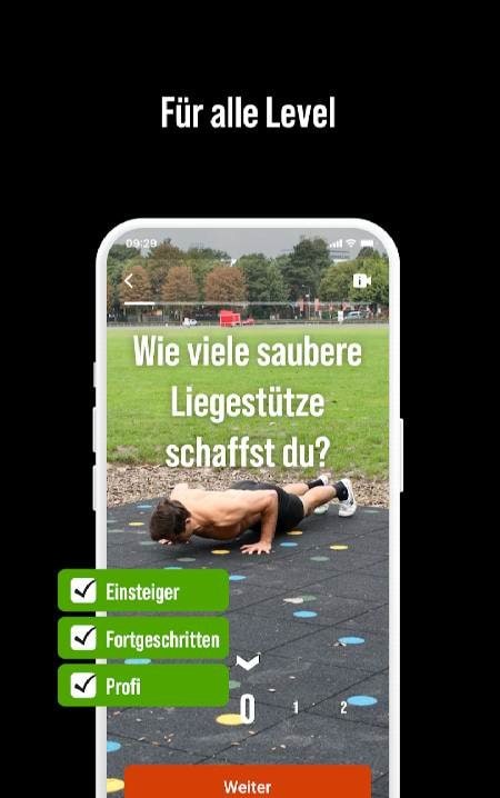 DIE RINGE Calisthenics Workout screenshot 4