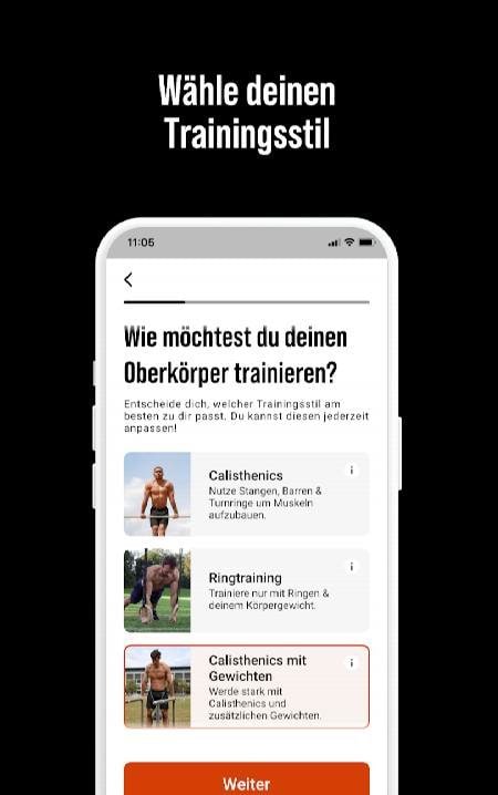 DIE RINGE Calisthenics Workout screenshot 3