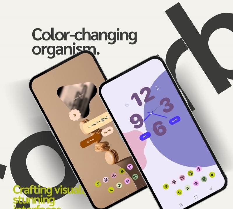 colorblobs KWGT screenshot 1