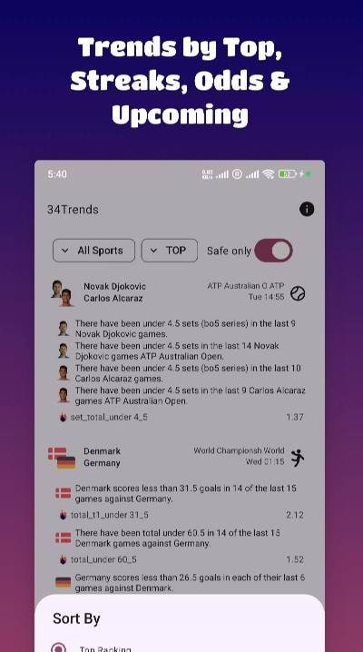 Daily Betting Tips & Trends screenshot 3