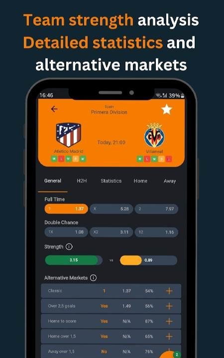 Comet AI Football Betting Tips data analysis view