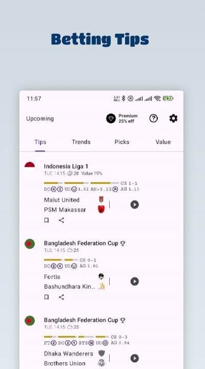 24/7 Betting Tips (34 bets) screenshot 2