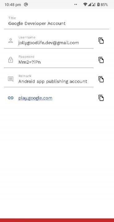 Password Manager+ Cloud Backup screenshot 4
