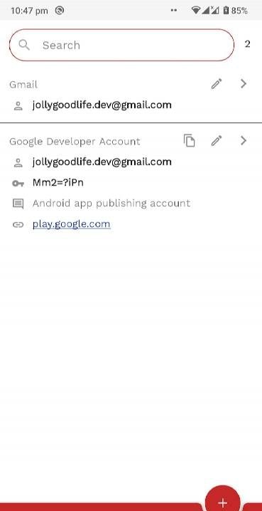 Password Manager+ Cloud Backup screenshot 2