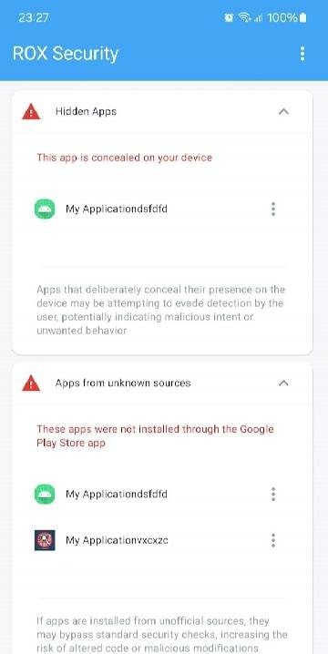 ROX: Virus and Malware Cleaner screenshot 3