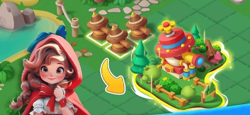 Merge Forest - Sky Island Saga screenshot 4