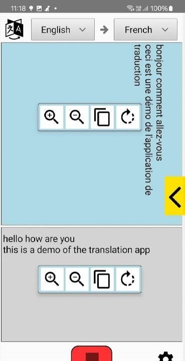 Cyfer Continuous Translator screenshot 4