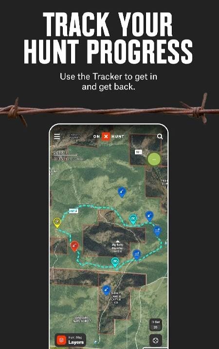 onX Hunt: GPS Hunting Maps screenshot 1