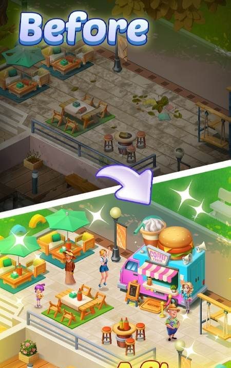 Merge Flavor: Decor Restaurant screenshot 3