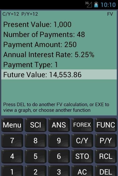 FincCalc+ Financial Calculator Screenshot 1