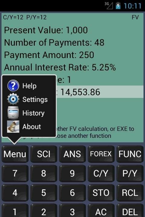 FincCalc+ Financial Calculator Screenshot 2