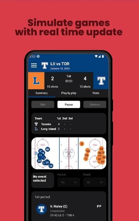 Hockey Legacy Manager screenshot 2