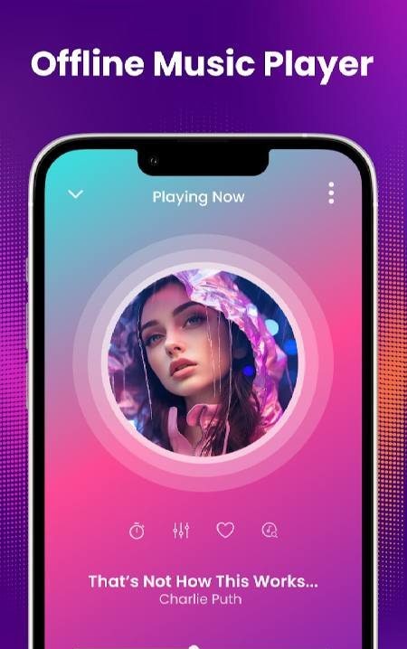 Offline Music Player; Play MP3 screenshot 4