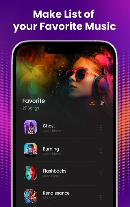 Offline Music Player; Play MP3 screenshot 3