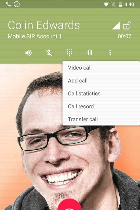 Zoiper IAX SIP VOIP Softphone screenshot 3