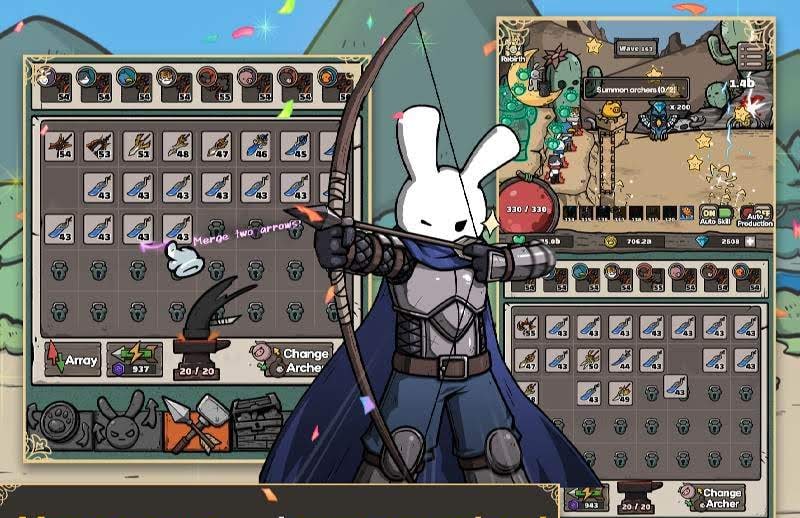 Archer Forest : Idle Defence screenshot 4