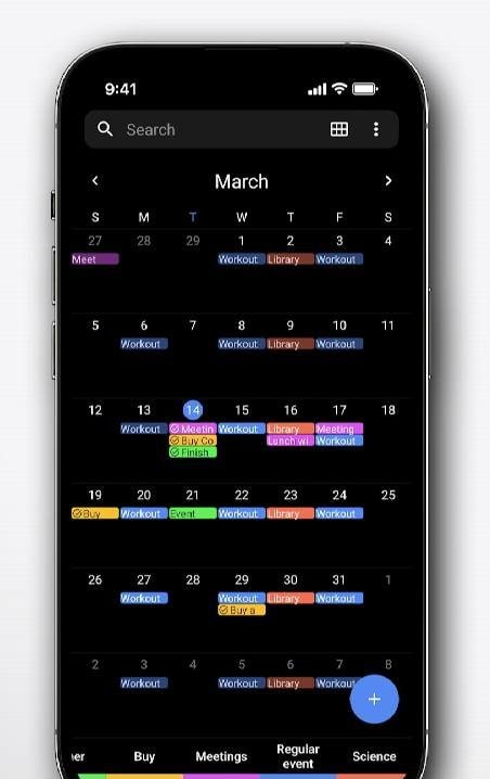 Right Calendar screenshot 2