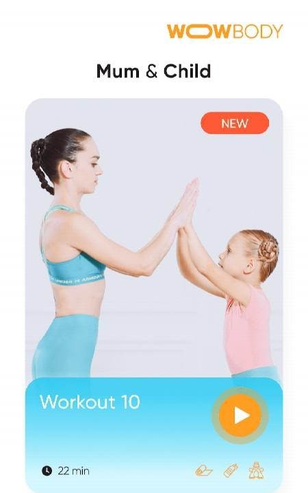 WOWBODY app screenshot 1