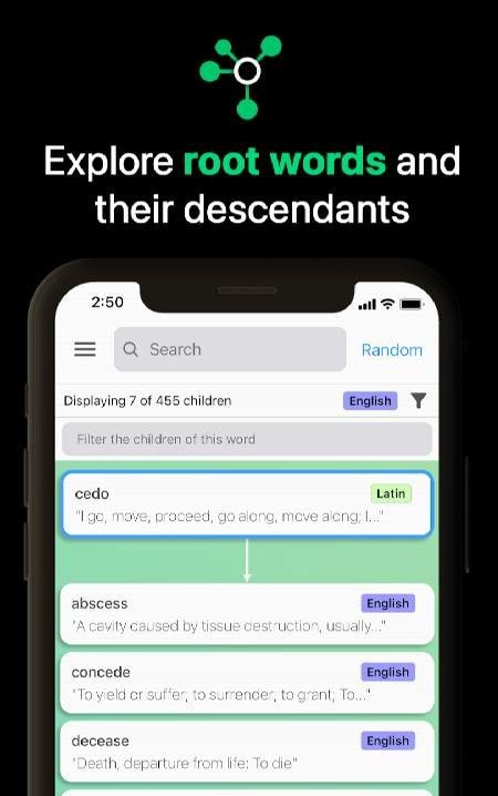 Etymology Explorer screenshot 4