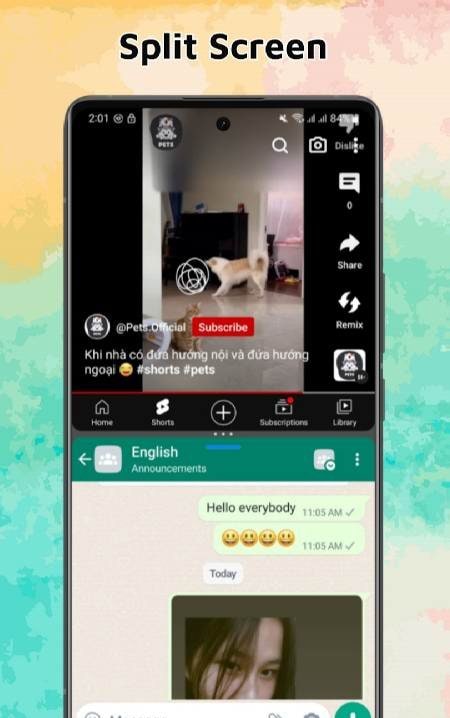 Split Screen & Dual Window App screenshot 1