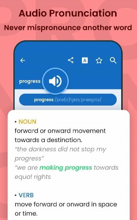 English Dictionary: Vocabulary screenshot 2