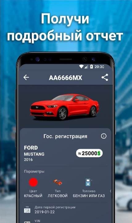 Check Car Plate - Ukraine Screenshot 1