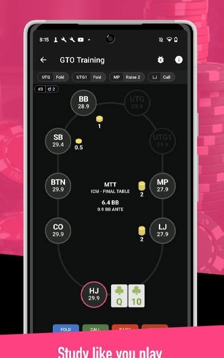 GTO Ranges+ Poker Solver screenshot 3