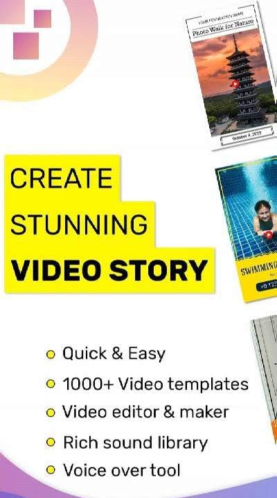 Video Story Maker, Post Maker, Social Video Maker screenshot 1
