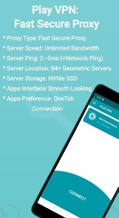 Play VPN - Fast & Secure VPN screenshot 1
