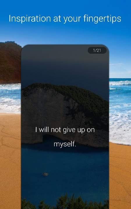 Affirmations Daily - Positive screenshot 1