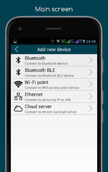 RemoteXY: Arduino control screenshot 3