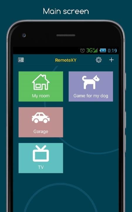 RemoteXY: Arduino control screenshot 1