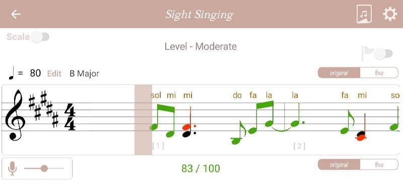 Sight Singing Pro screenshot 1