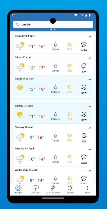 Meteox screenshot 2