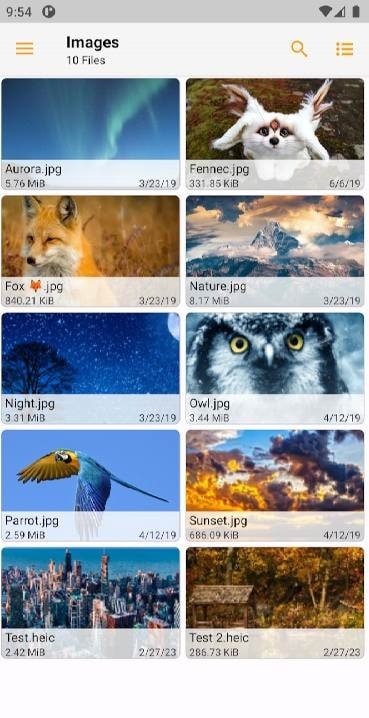 Fennec File Manager screenshot 2