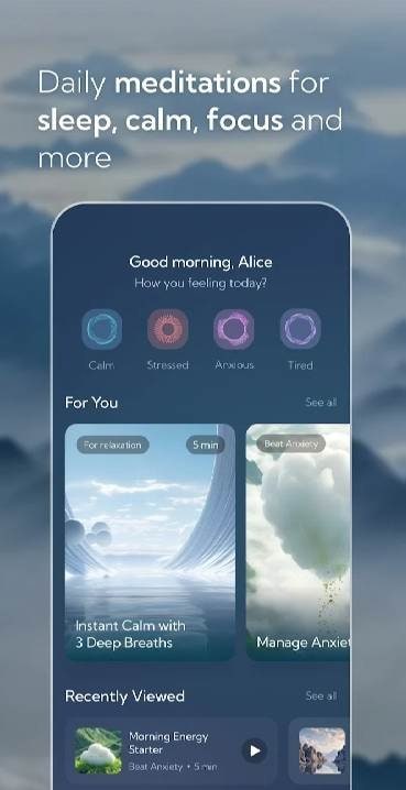 Sera: Meditate, Breathe, Sleep screenshot 2