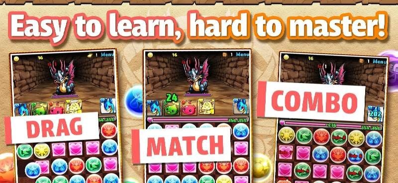 Puzzle & Dragons screenshot 2