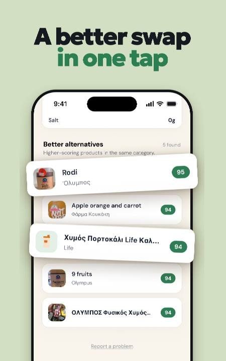 Underneath - Food Scanner Screenshot 4