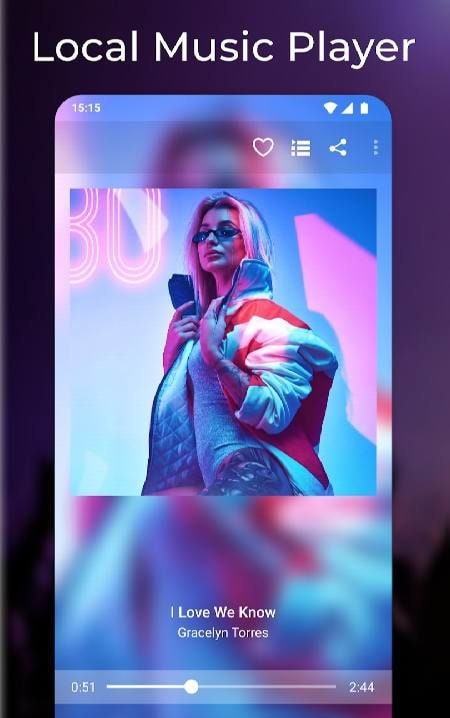 Simple Music Player screenshot 1