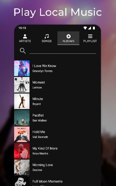 Simple Music Player screenshot 2