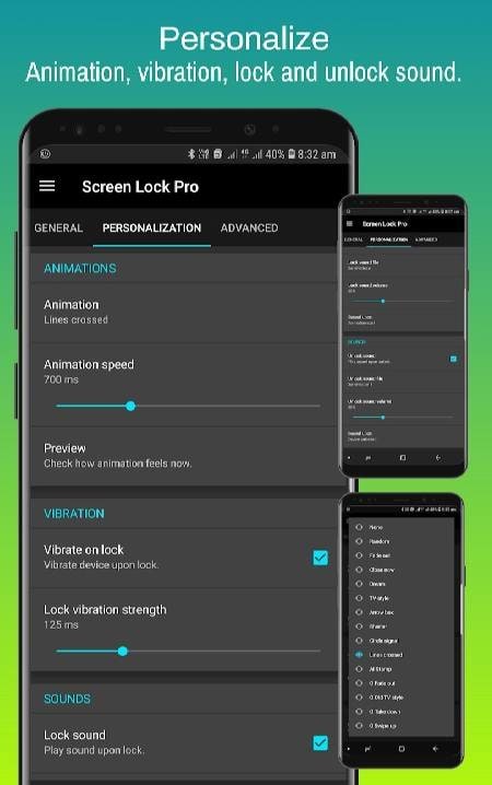 Screen Lock Pro screenshot 1