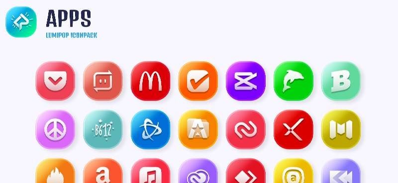 Lumi Pop Icon Pack screenshot 4