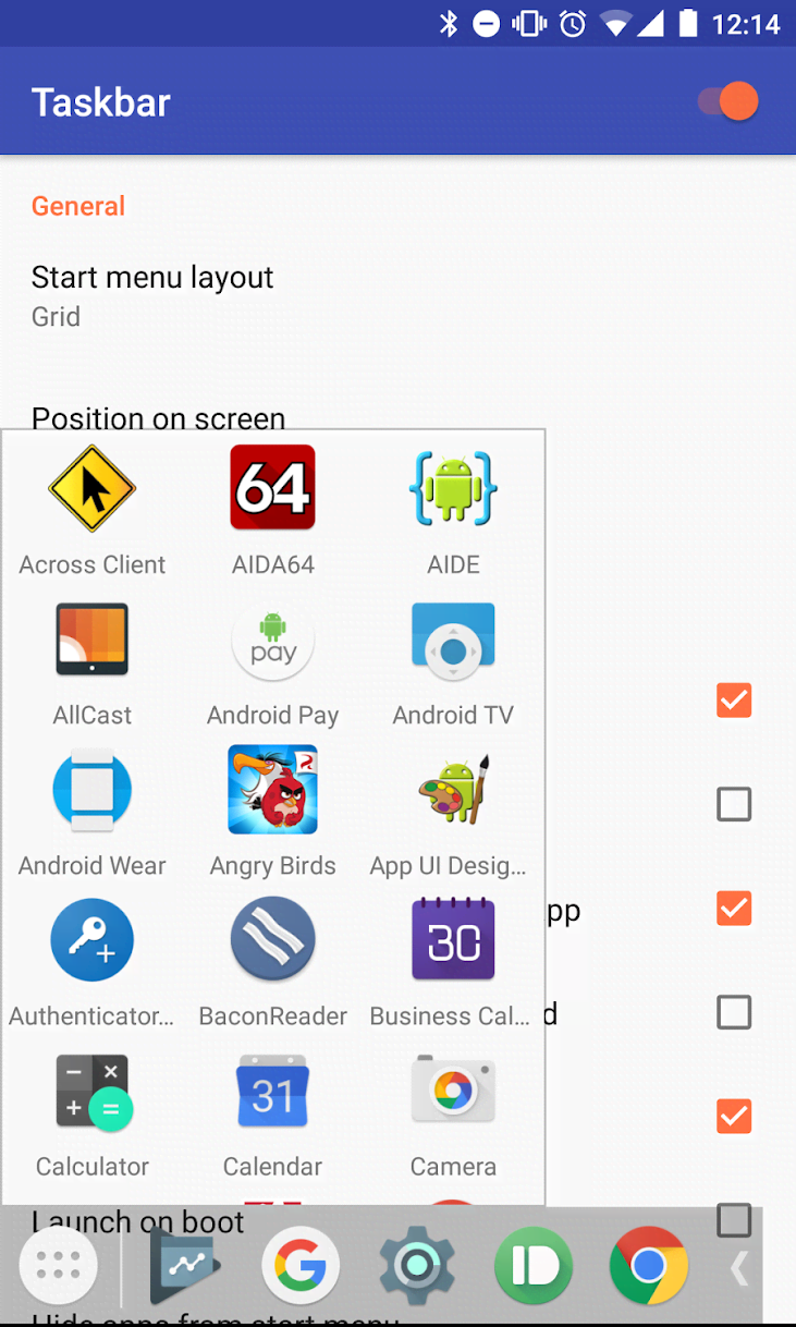 Taskbar (Donate Version) screenshot 1