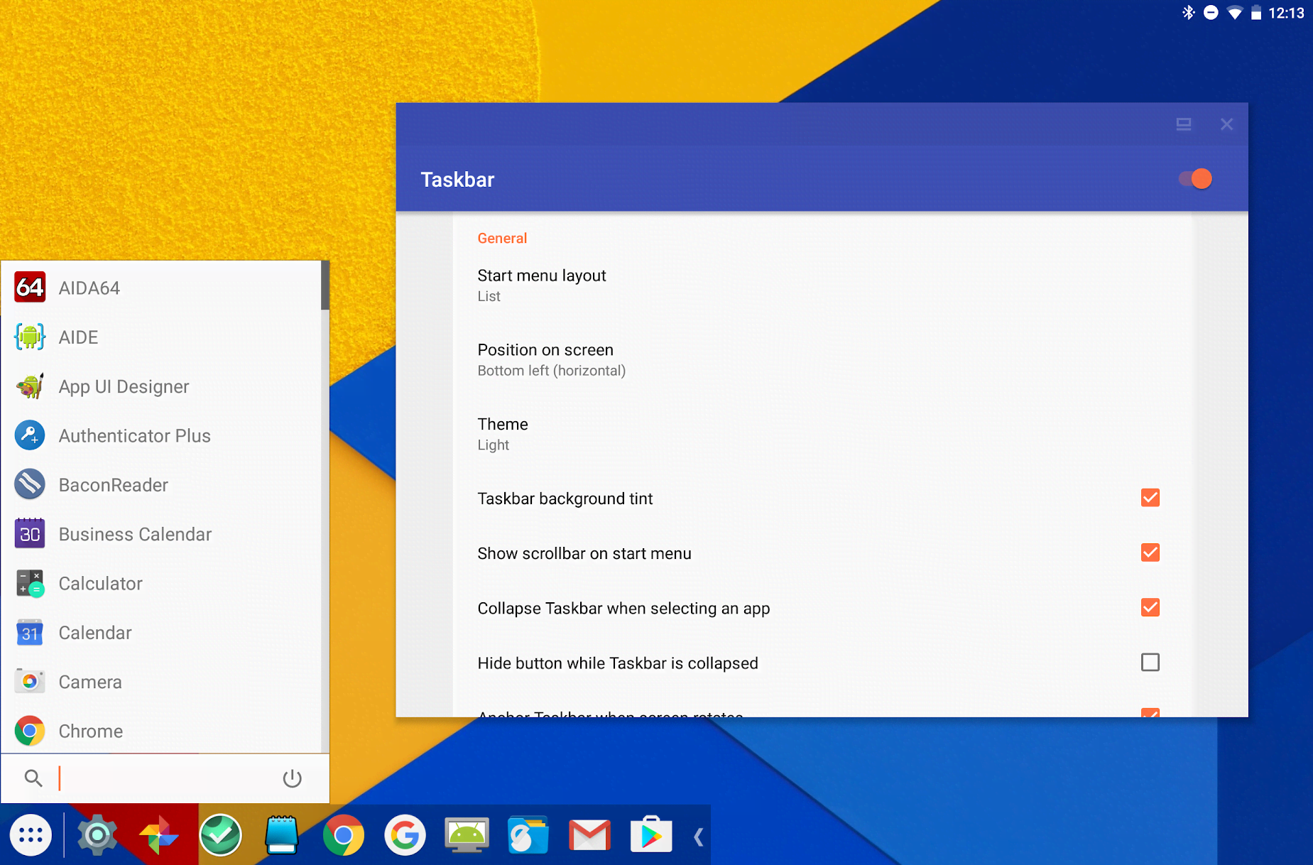 Taskbar (Donate Version) screenshot 4