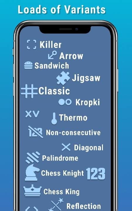 Sudoku, Killer + 25 Variations screenshot 3