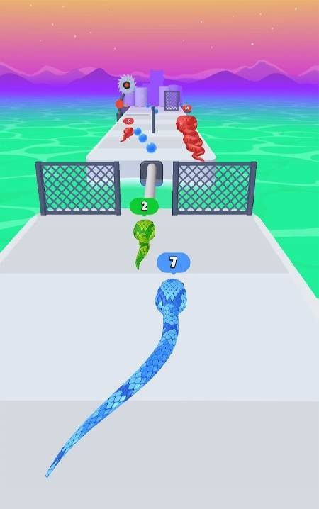 Snake Run Race screenshot 2