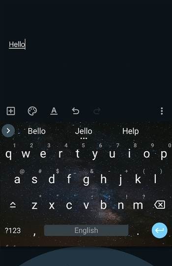 HeliBoard screenshot 2