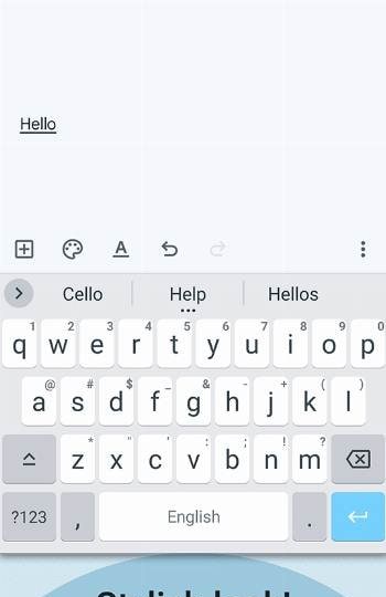 HeliBoard screenshot 1