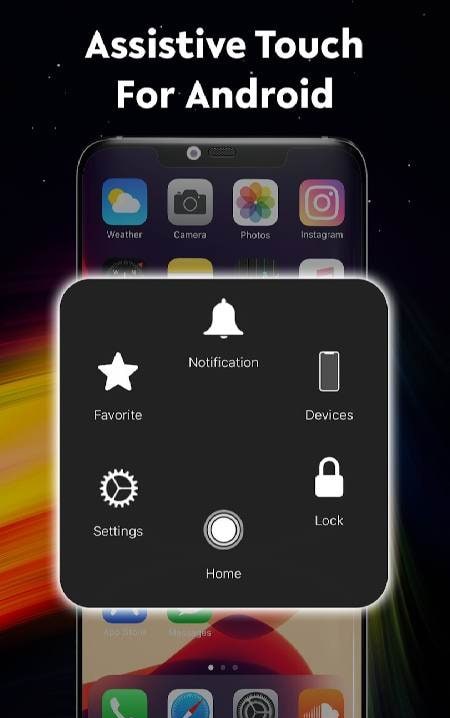Assistive Touch iOS 16 screenshot 1