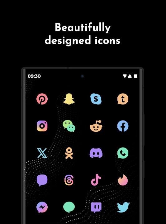 CHIC PASTEL icons screenshot 2